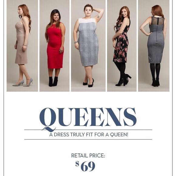 ✨Queens Red Piphany Dress, NWT - Picture 2 of 6